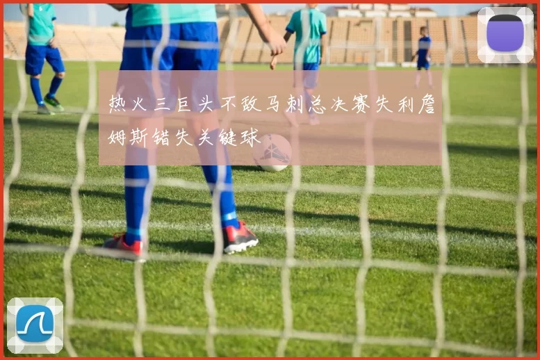 热火三巨头不敌马刺总决赛失利詹姆斯错失关键球