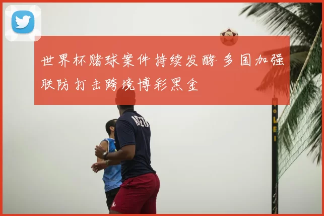 世界杯赌球案件持续发酵 多国加强联防打击跨境博彩黑金